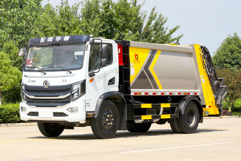 东风华神T3压缩式垃圾車(chē)(9方)