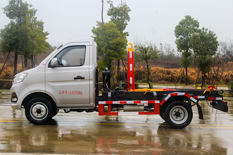 (蓝牌)長(cháng)安勾臂垃圾車(chē)(双轮)(3方)