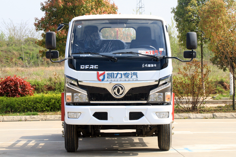 (蓝牌 黄牌)东风小(xiǎo)福瑞卡勾臂垃圾車(chē)(5方)