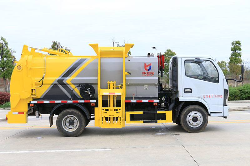 东风小(xiǎo)多(duō)利卡餐厨垃圾車(chē)（厢式）（6方）